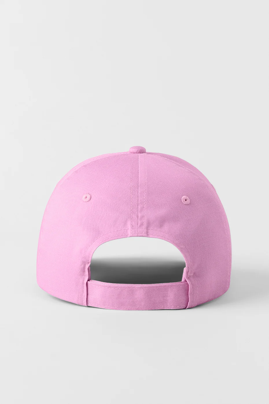 Aloyoga Off-Duty Cap in Candy Heart Pink mit Klettverschluss