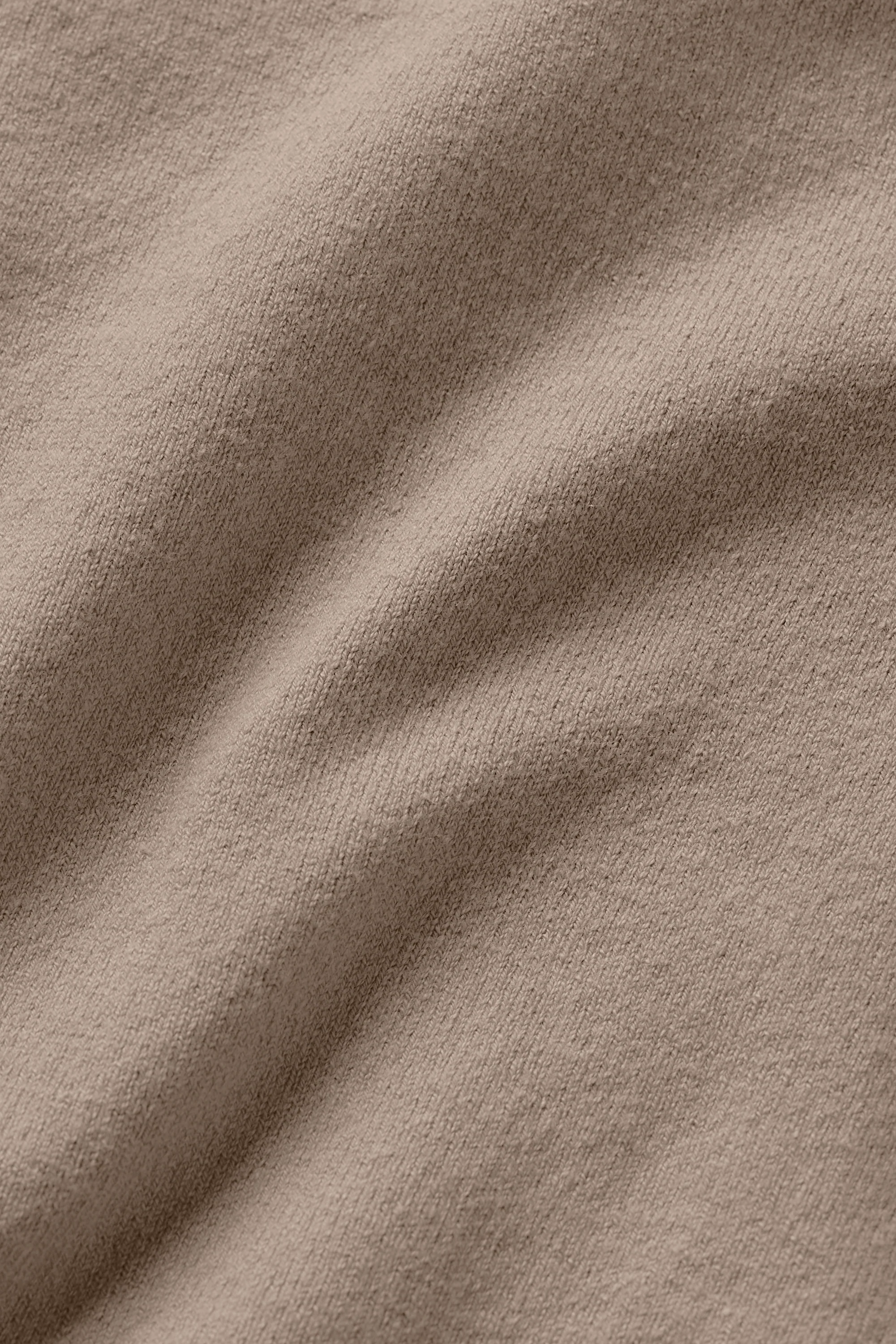 Scholar Knit My Serve Short Sleeve in Gravel and White