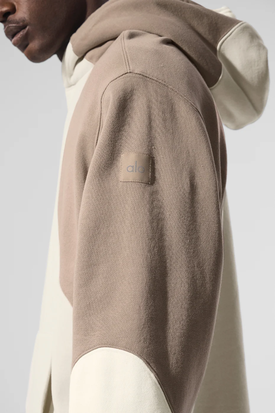 Bluza Make Waves, kolory Ivory, Bone i Gravel, dla mężczyzn