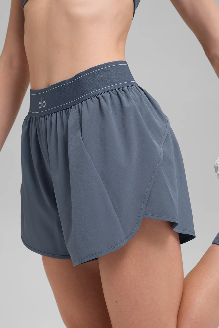 Match Point shorts i Bluestone med indbygget trusse
