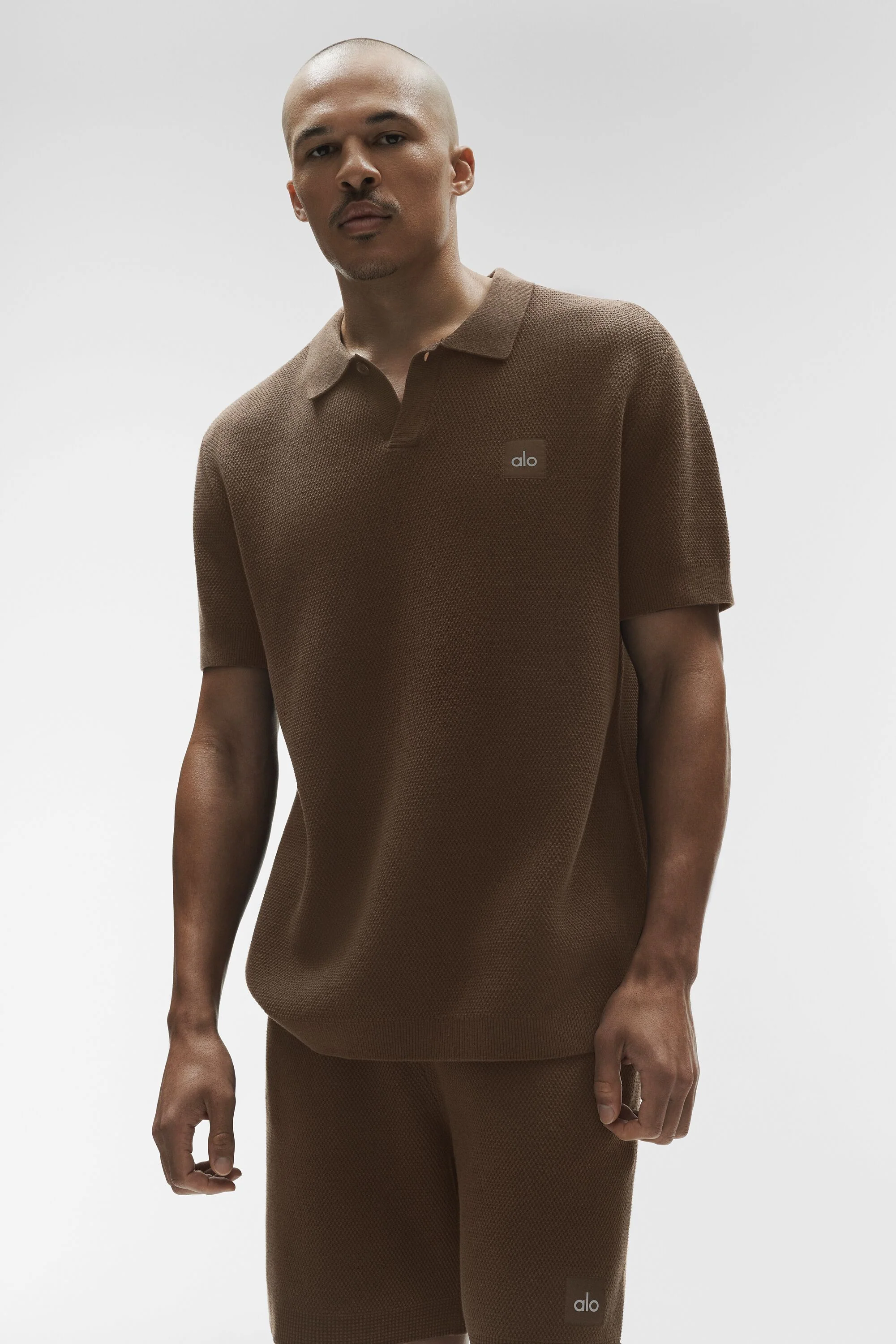 Polo en maille Sports Club Espresso