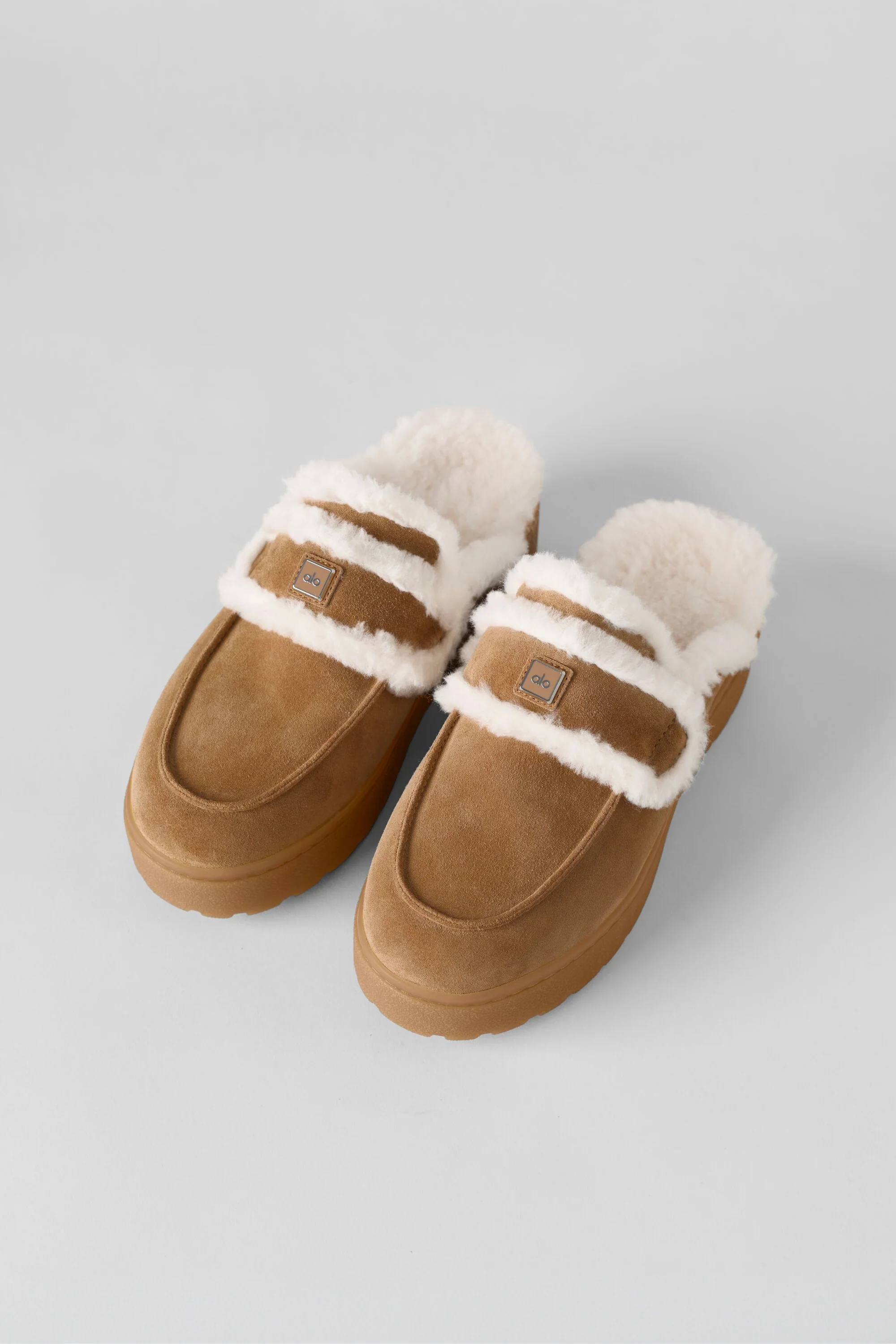 ALO Malibu Loafer - Rich Chestnut Suede Slip-On