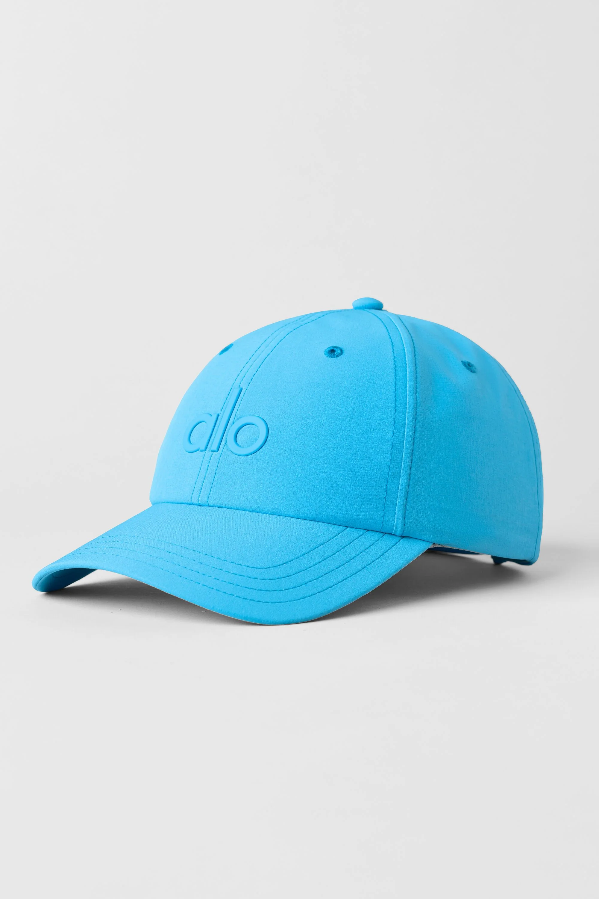 Performance Off-Duty Cap in Azurblau mit verstellbarem Klettverschluss