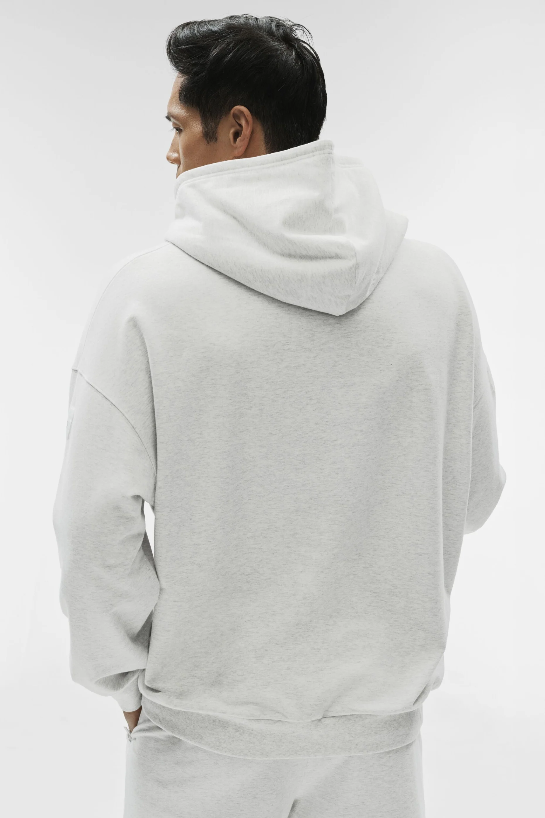 Men's Double Take Hoodie i White Heather