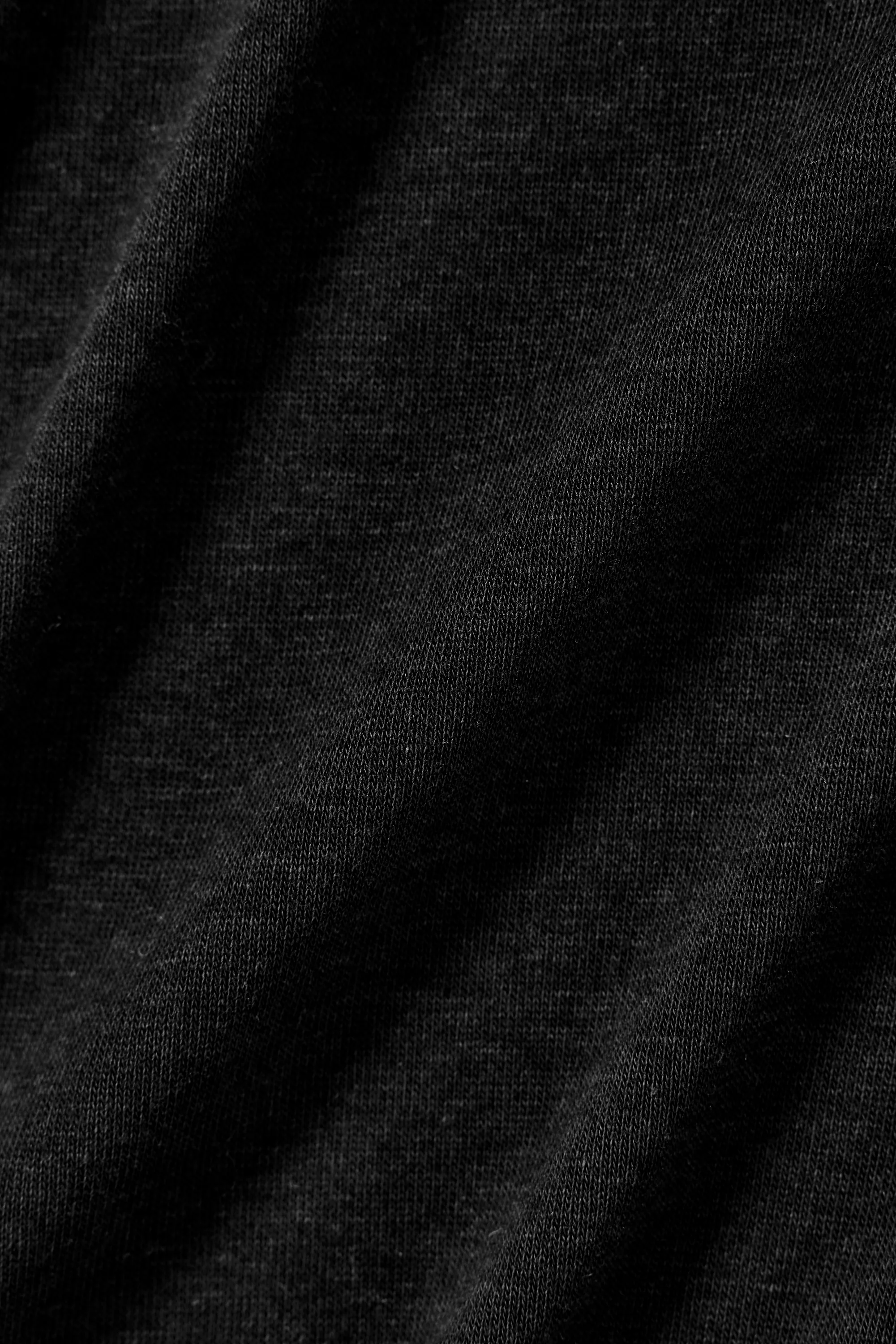 Halbtransparentes Oasis-Tanktop mit Stehkragen in Schwarz
