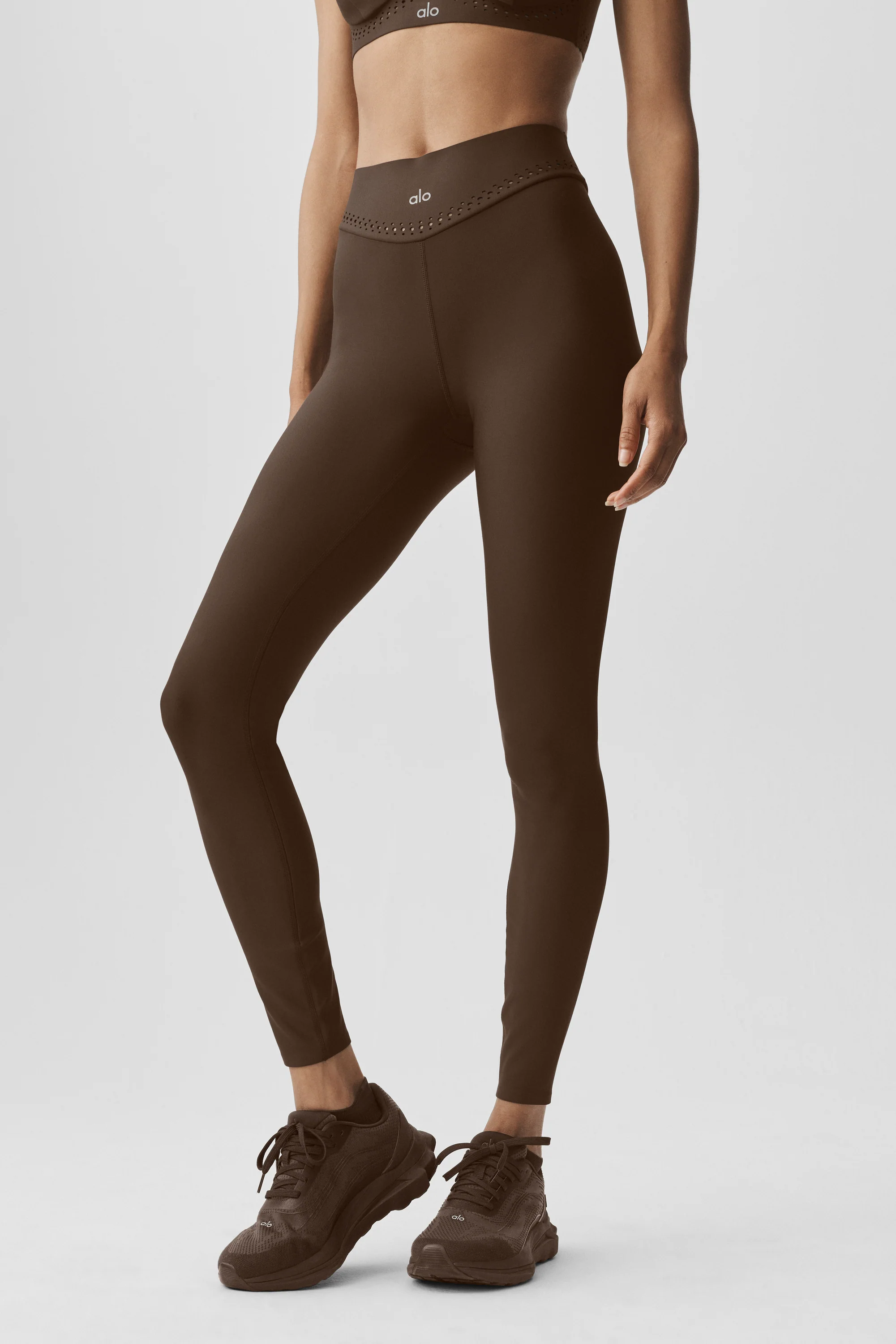 Airlift High-Waist Superstar Legging in Espresso