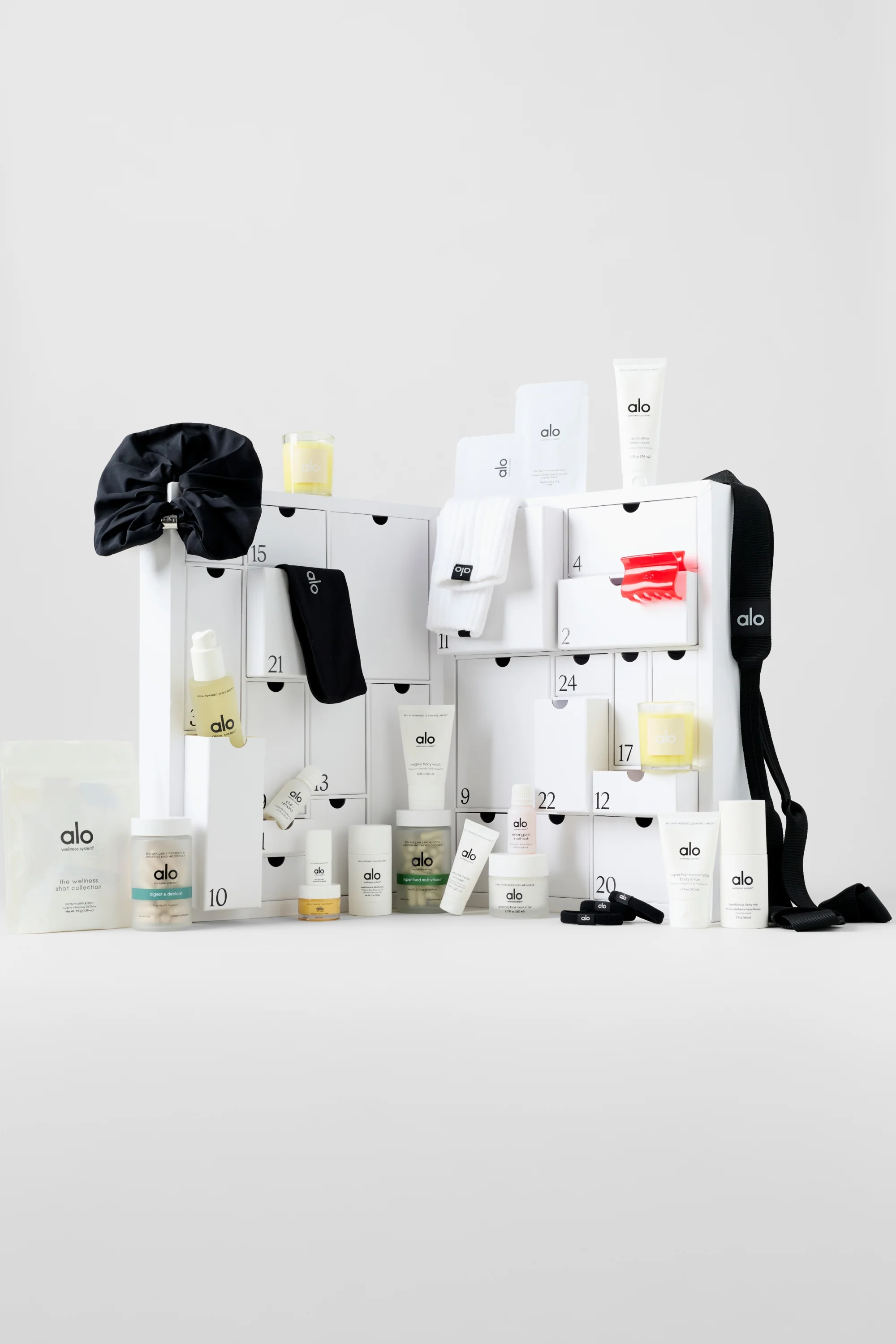 24 Days of Wellness Advent Calendar with Full-Size and Travel-Size Treats