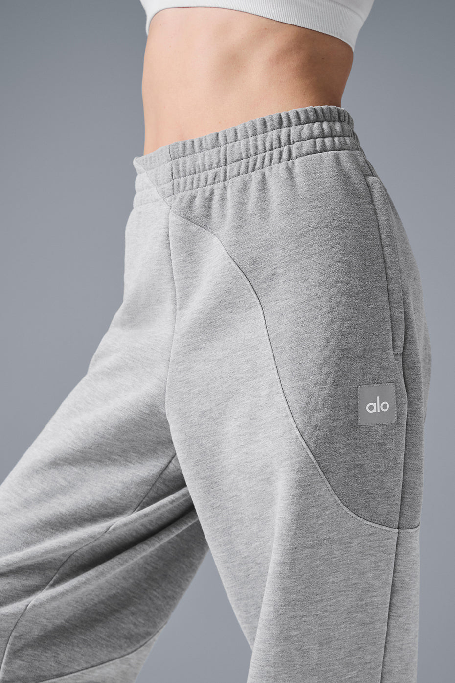 Calças de fato de treino Make Waves em Athletic Heather Grey tonal