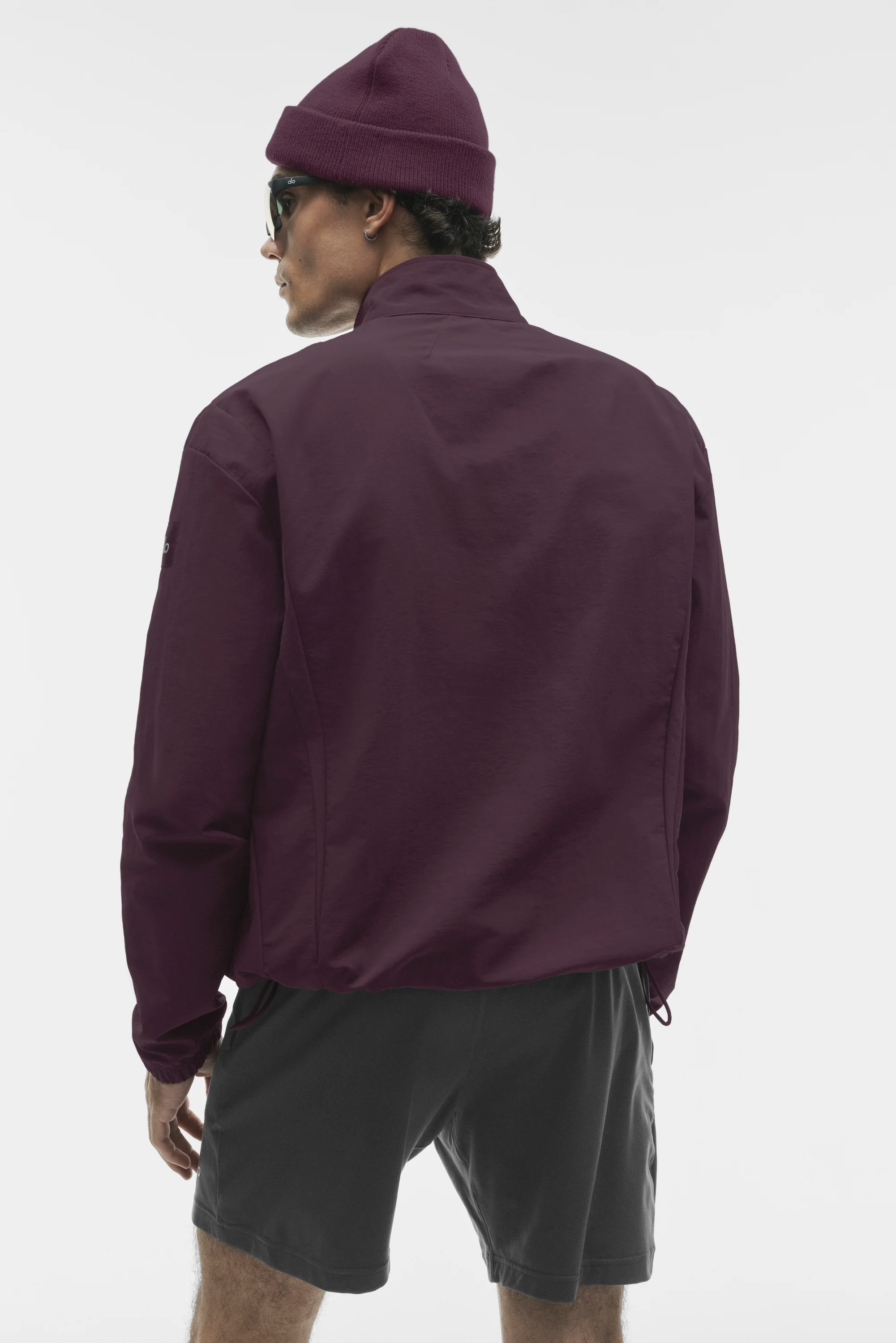 Takeaway Track Full Zip Jacket - Rich Bordeaux