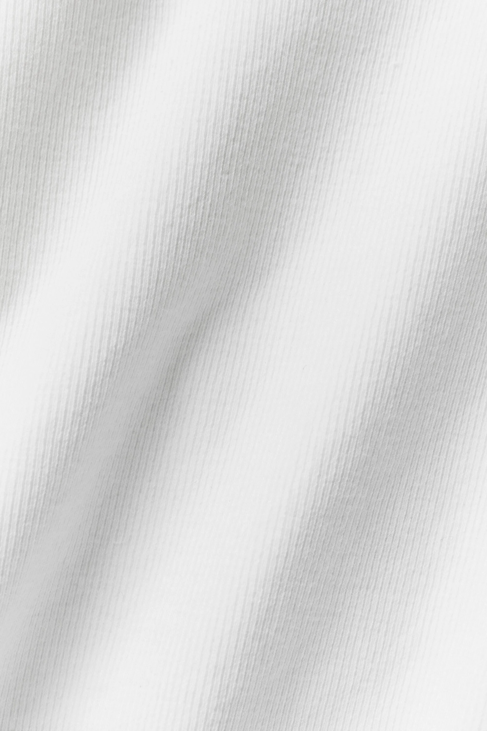 Sujetador Delight de cuello alto acanalado de modal sin costuras en blanco