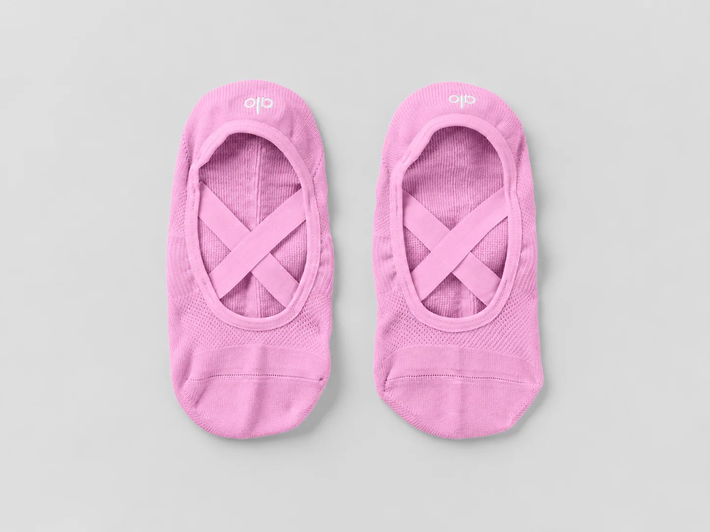 Pivot Barre-socka för dam i Candy Heart Pink med halkskydd
