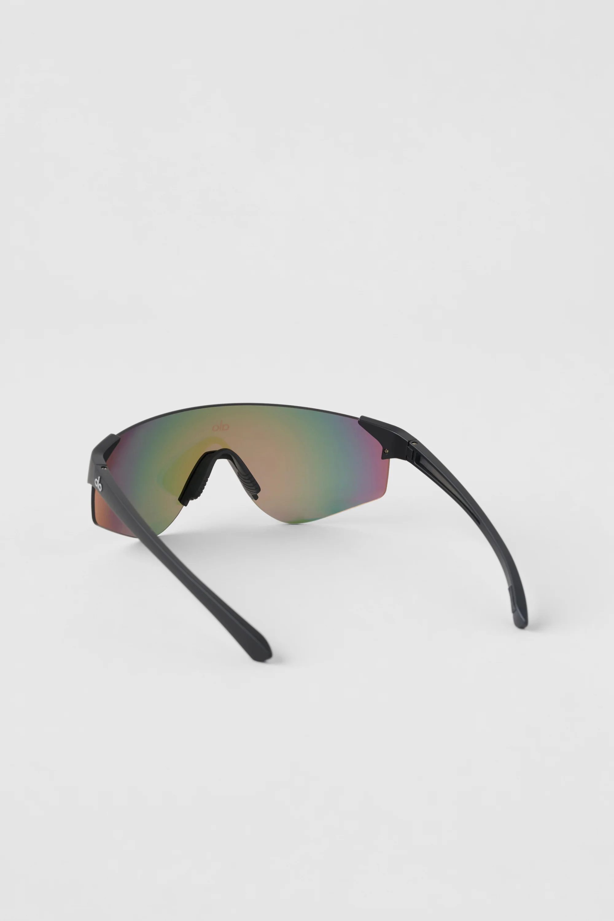 ALO Speed Sunglasses in Black Chromatic with Nylon Frame and Shield Lens