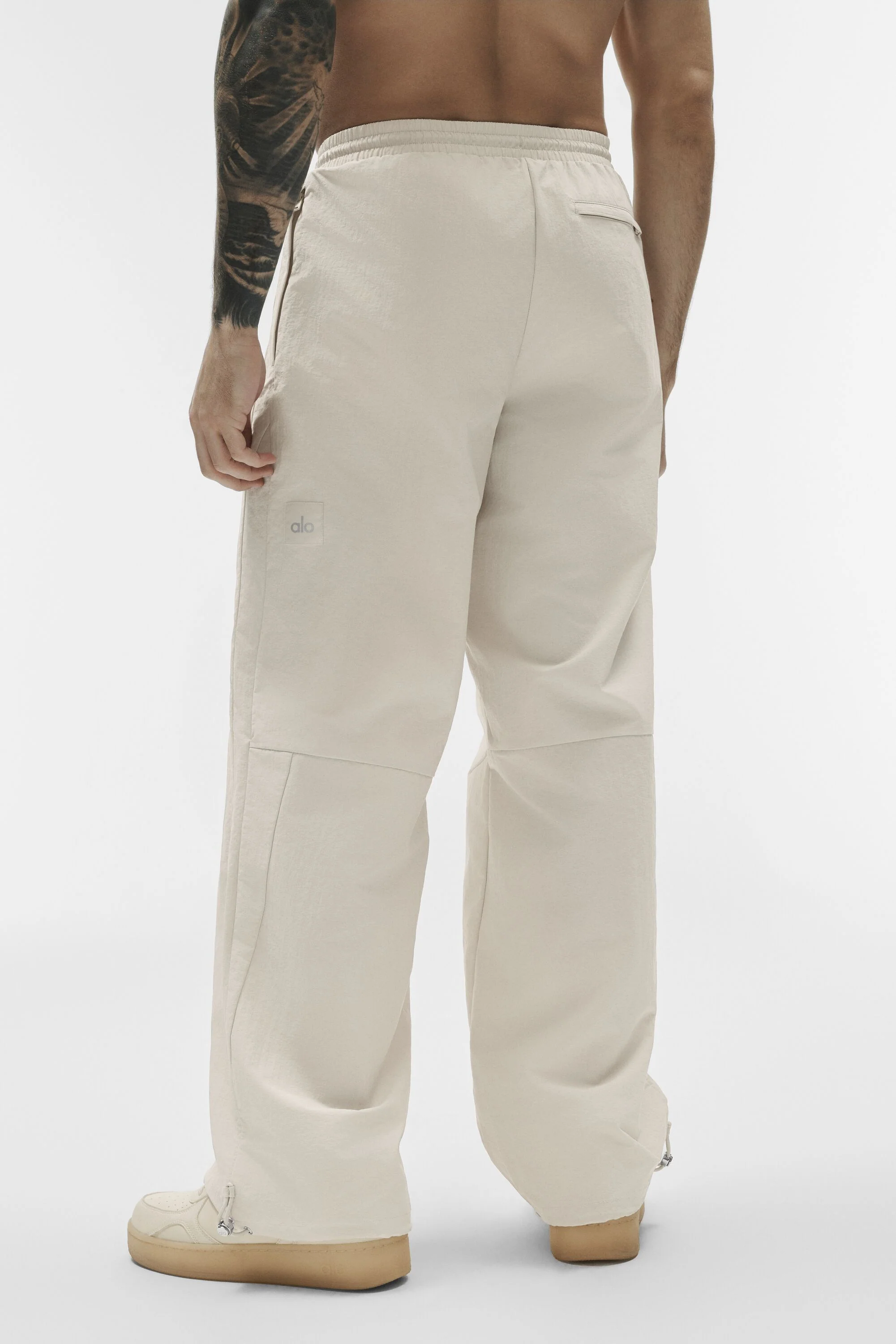 Pantalon de jogging droit à emporter en coloris Bone