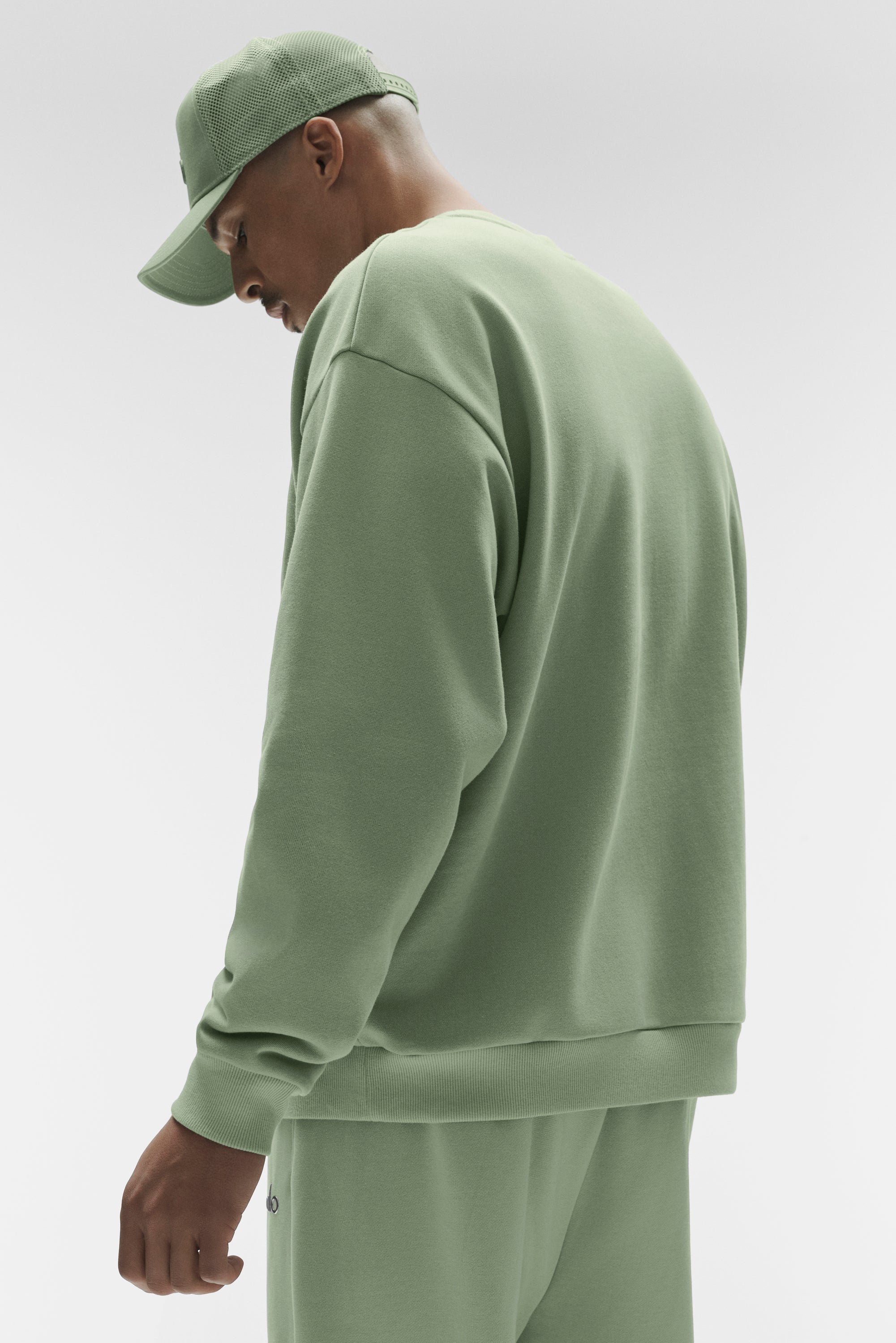 Pull col rond Accolade - Dune Grass pour homme