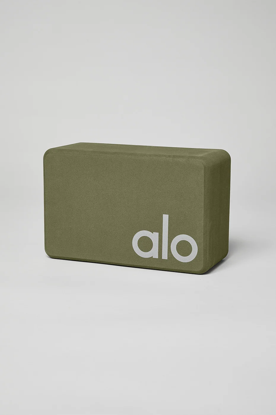Bloque de yoga Uplifting en Jungle y Silver, soporte ligero para posturas