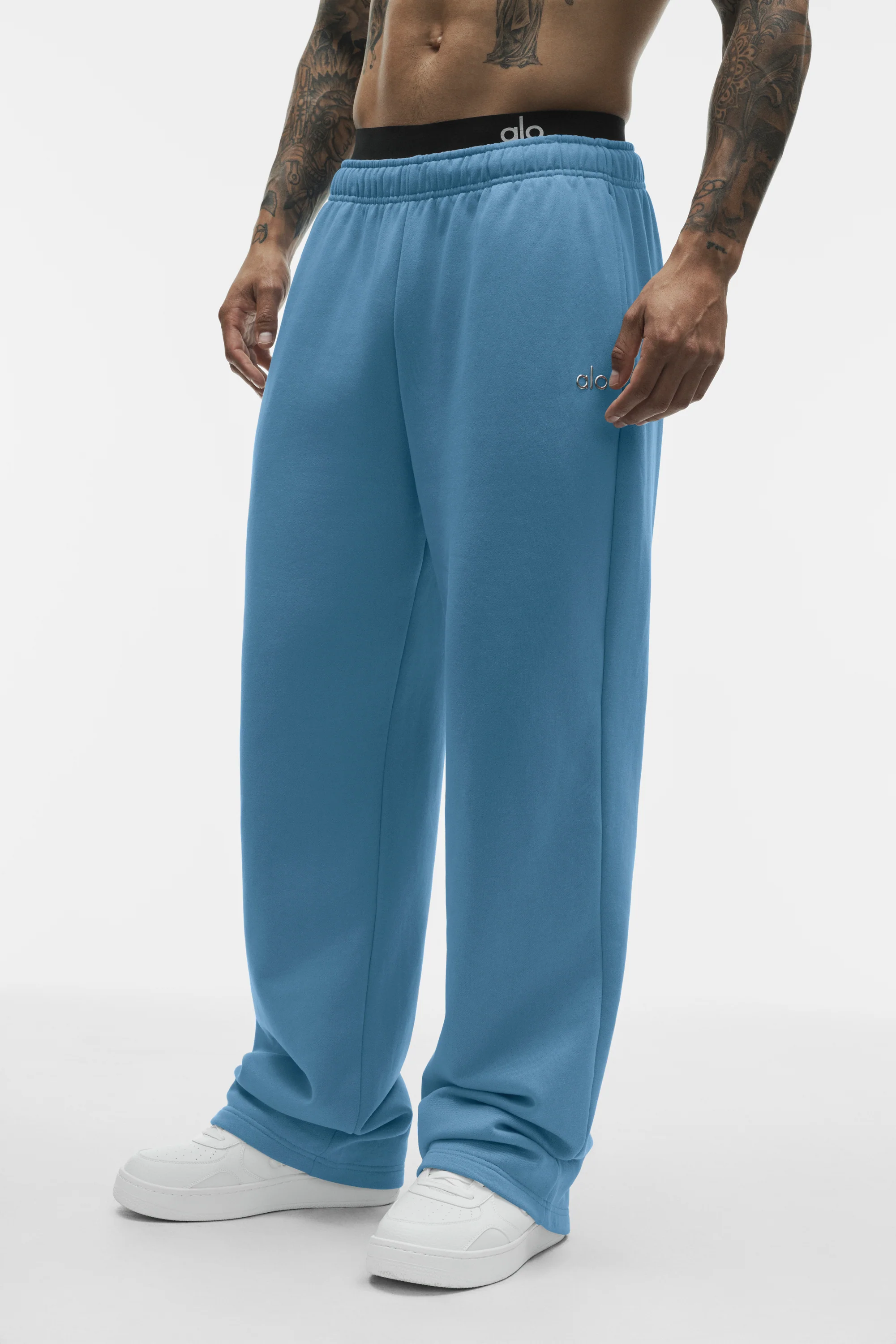 Pantalon de jogging à jambe droite Accolade California Blue pour Homme