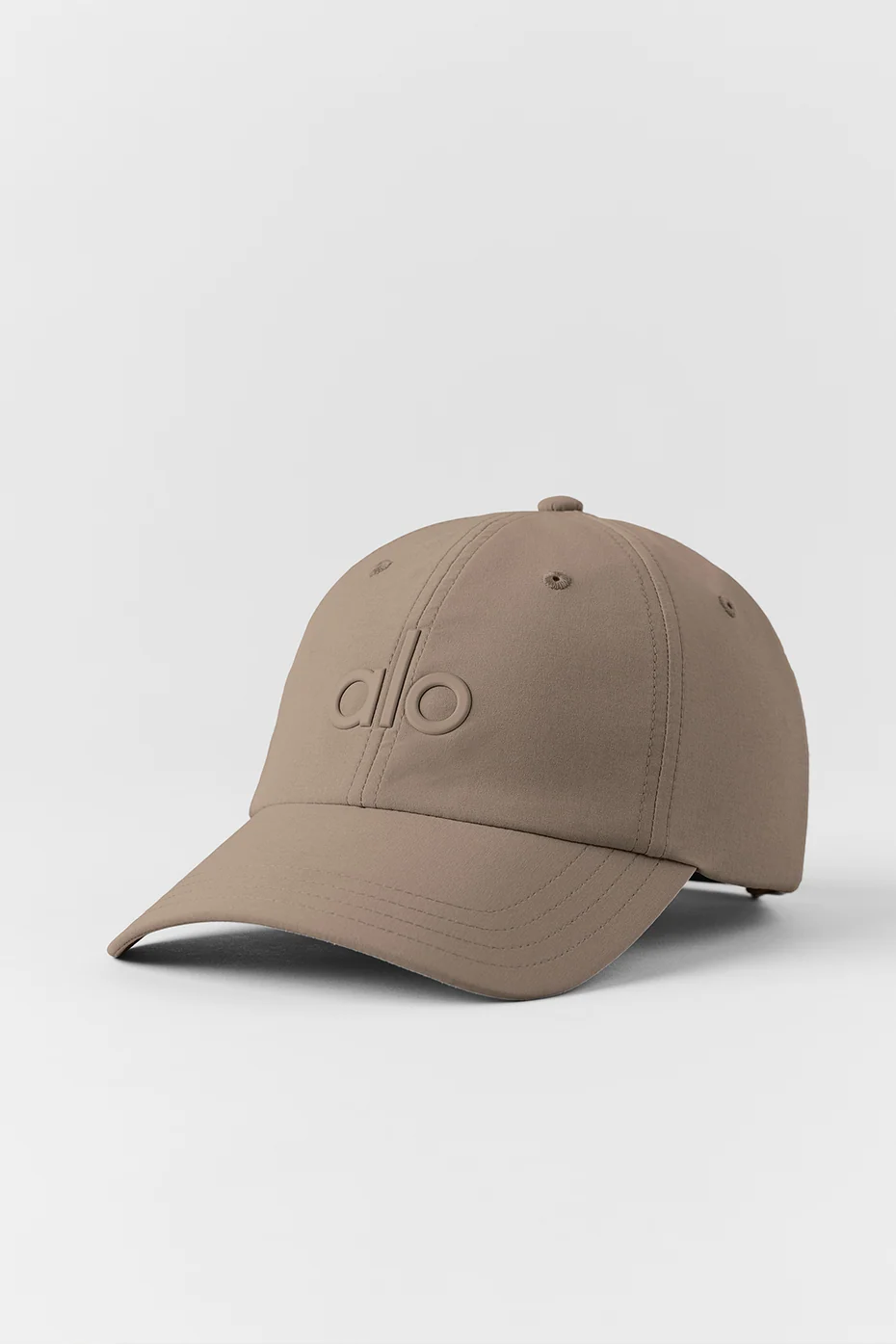 Performance Off-Duty Cap in Gravel with Curved Brim