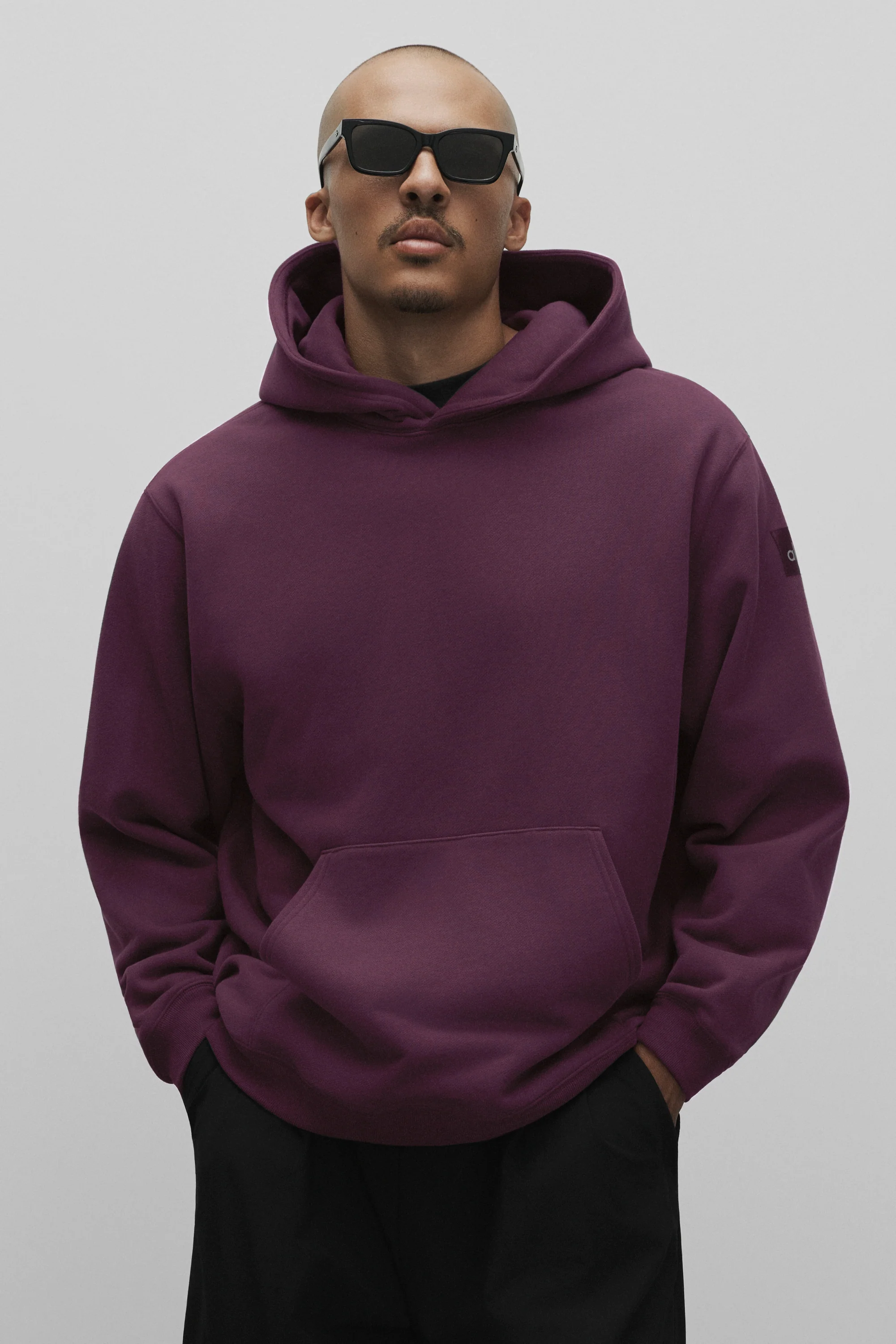 Renown Heavy Weight Hoodie - Rich Bordeaux