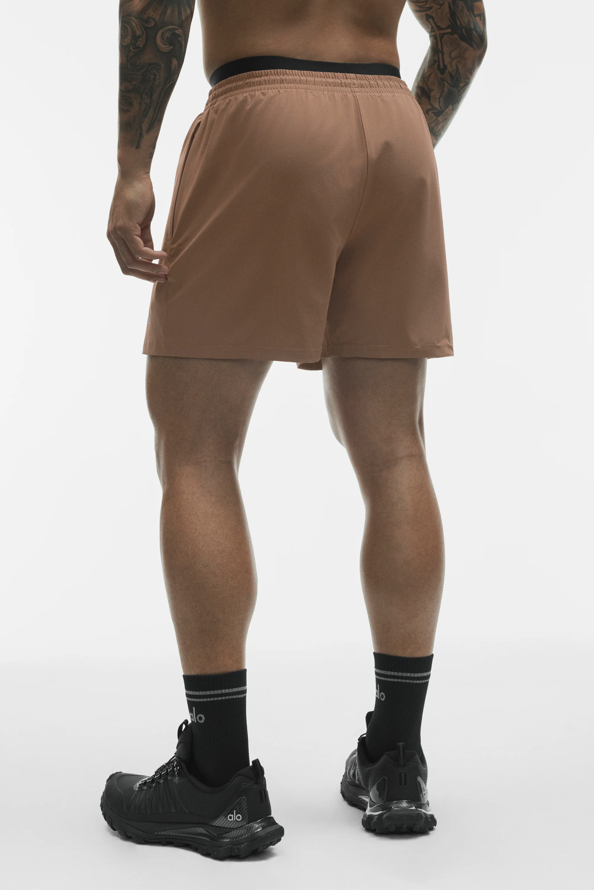 5" Circuit Short in Java Brown for Men