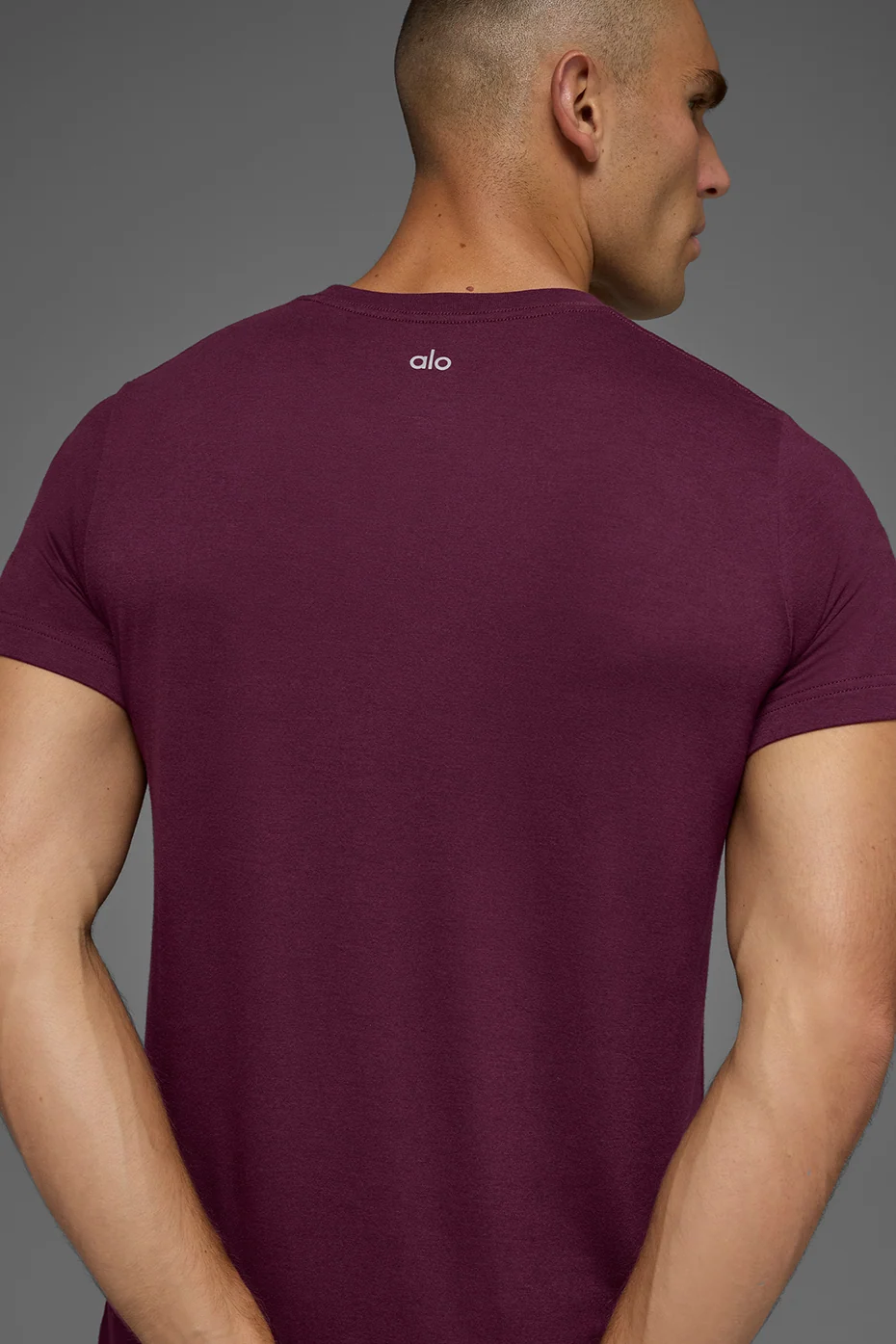 Triumph tee - bordeauxrood