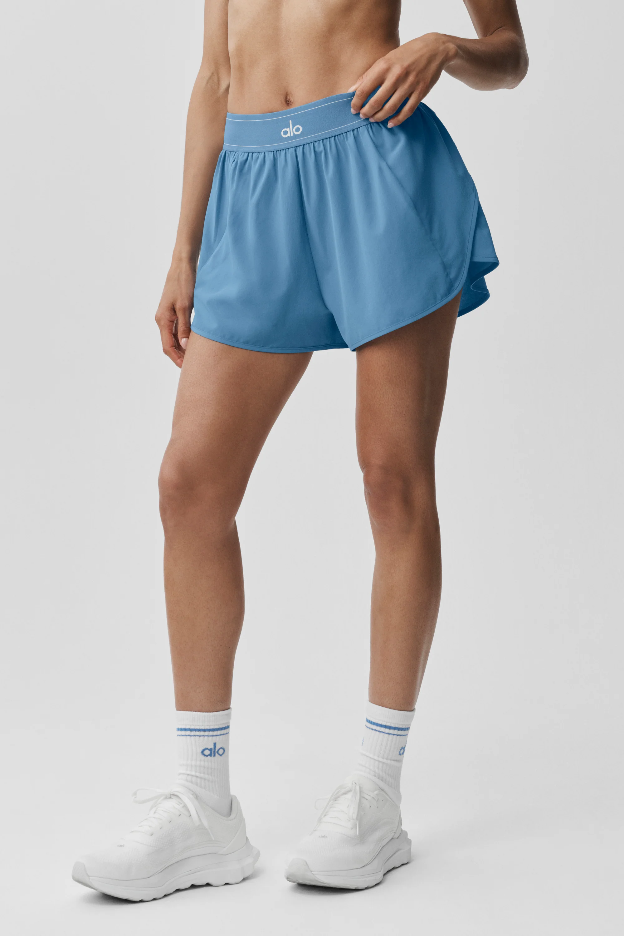 Match Point Short in California Blue for Court Play