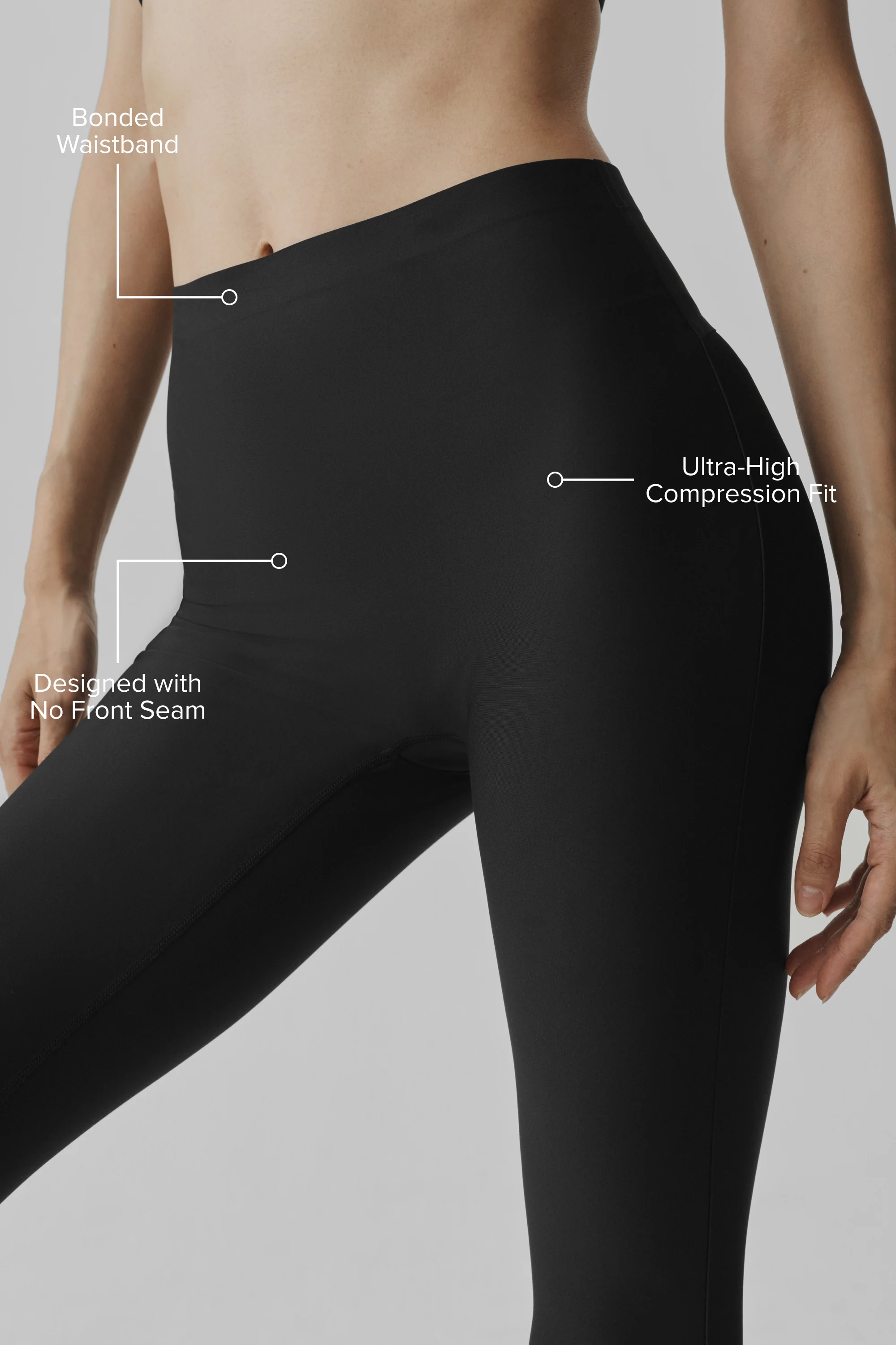 Airlift High-Waist 7/8 Techlux Legging in Black