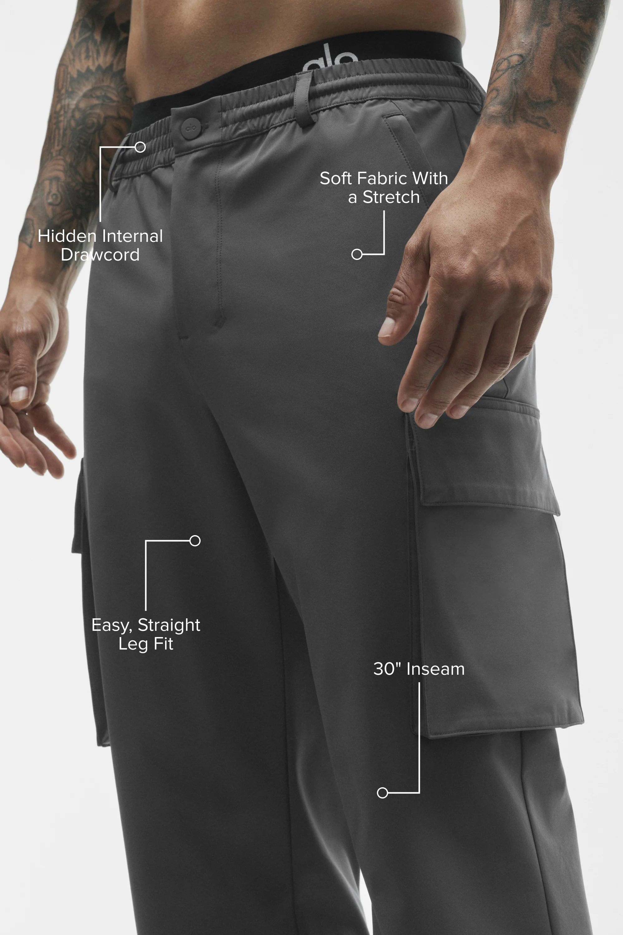 Kinetic Cargo Pant - Anthracite