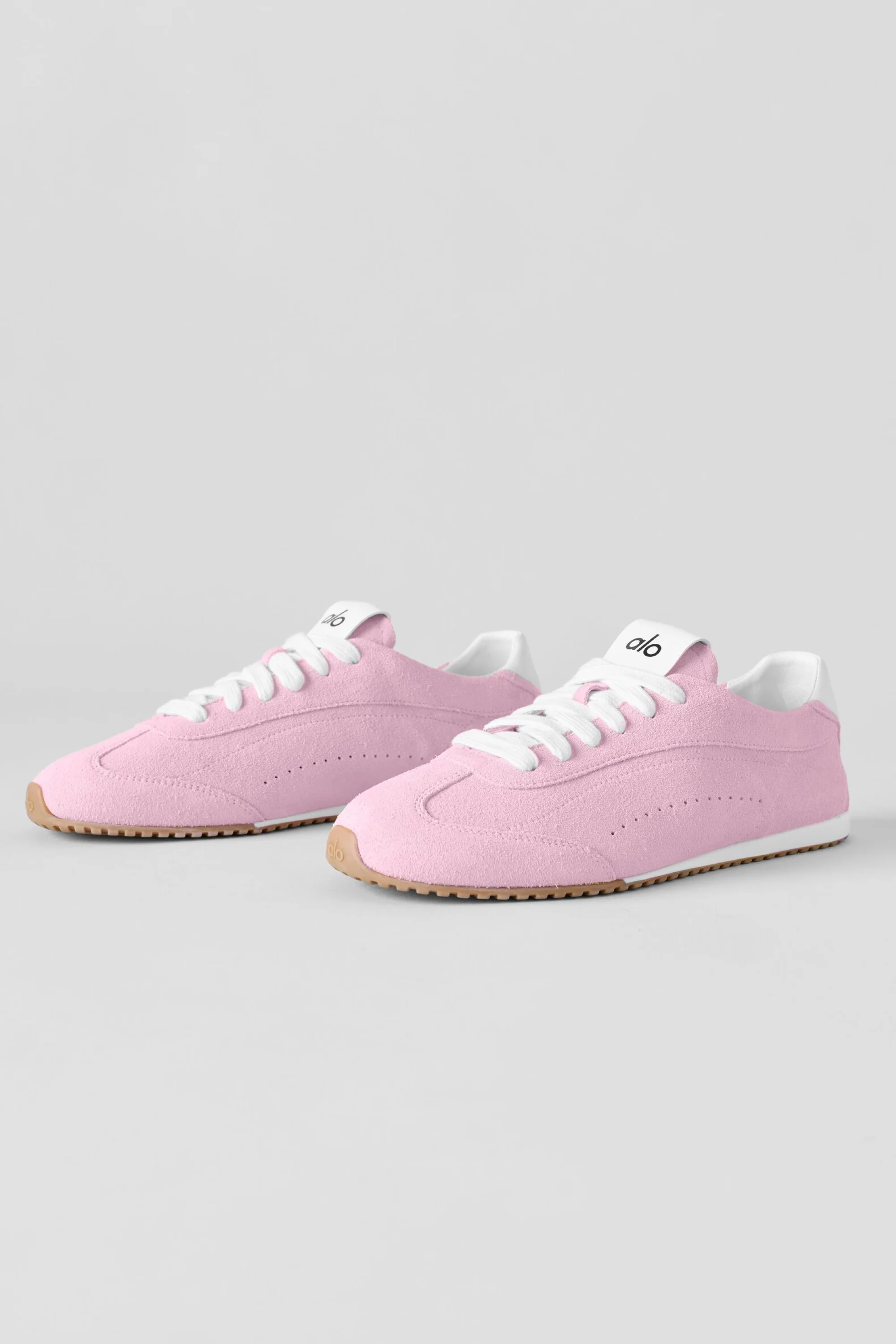 ALO Sunset Sneaker Unisex in Pink Marshmallow with Recovery Foam Insole