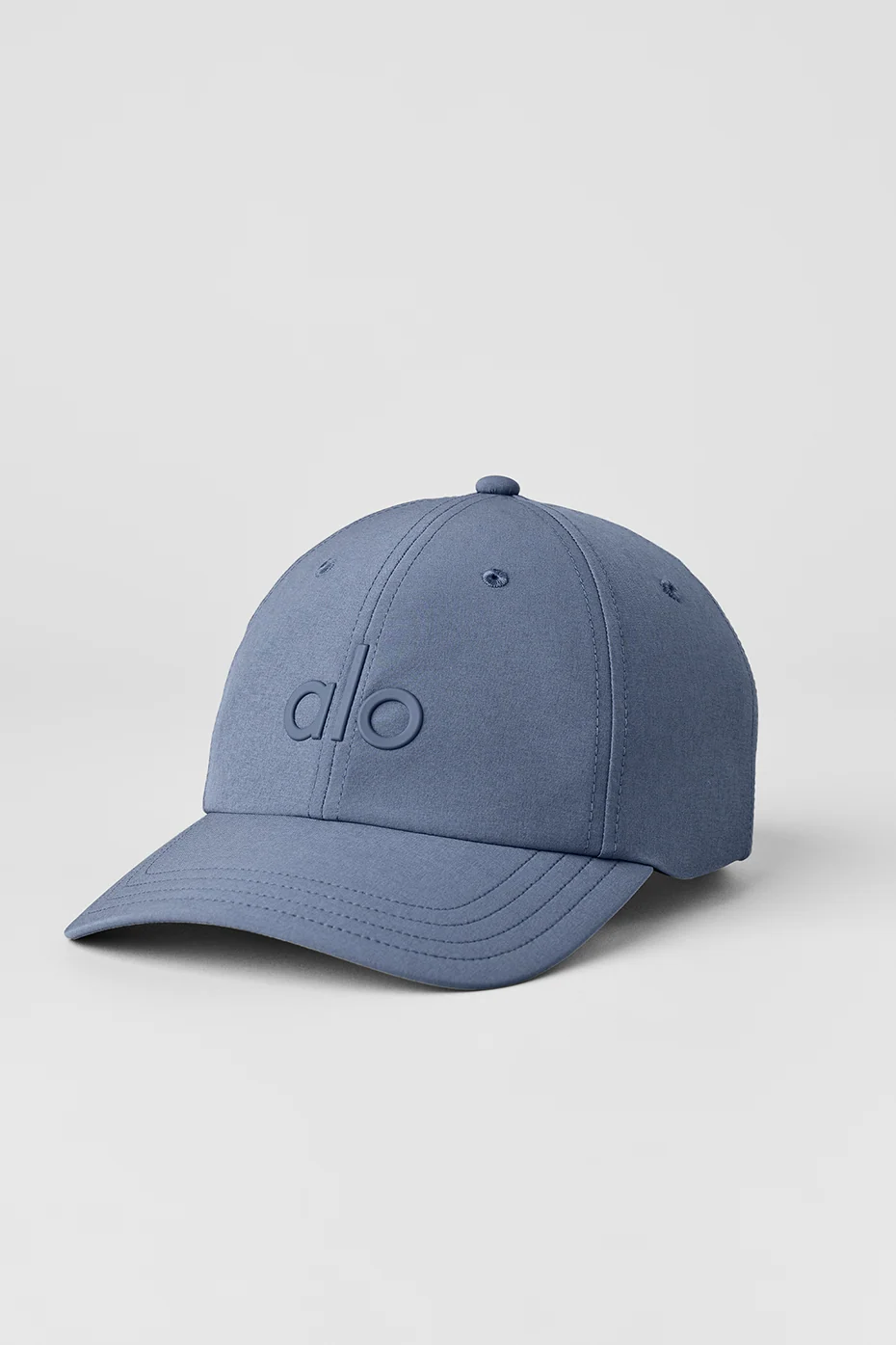 Performance Off-Duty Cap in Bluestone mit gebogener Krempe