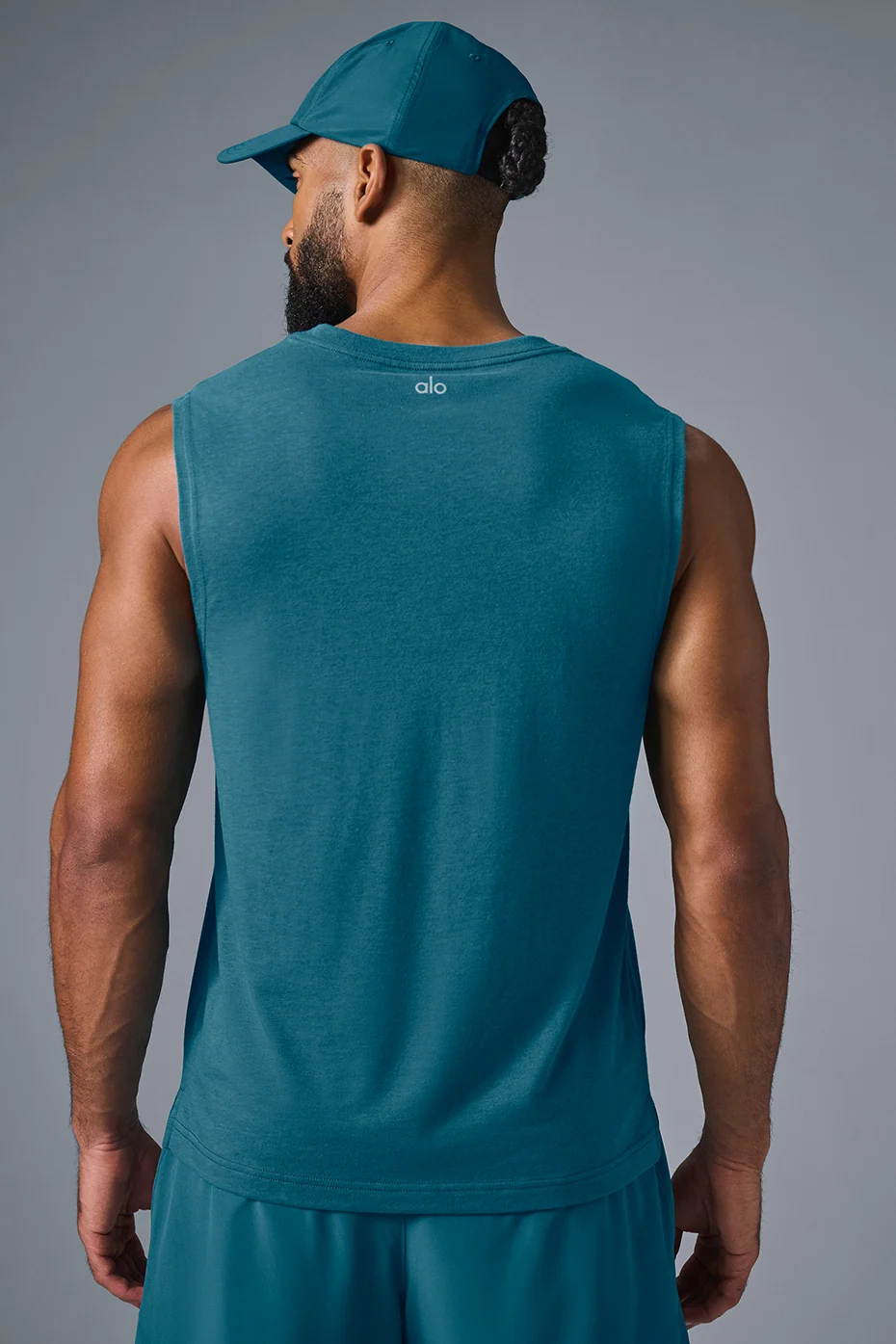 The Triumph Muscle Tank in Oceanic Teal for Men