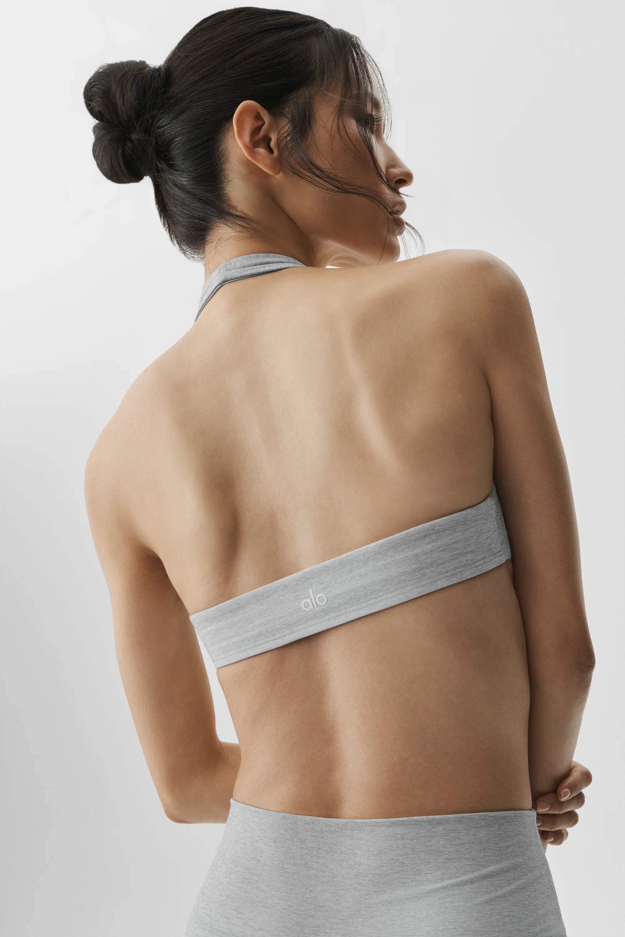 Alosoft Intuition Bra in Vintage Athletic Heather