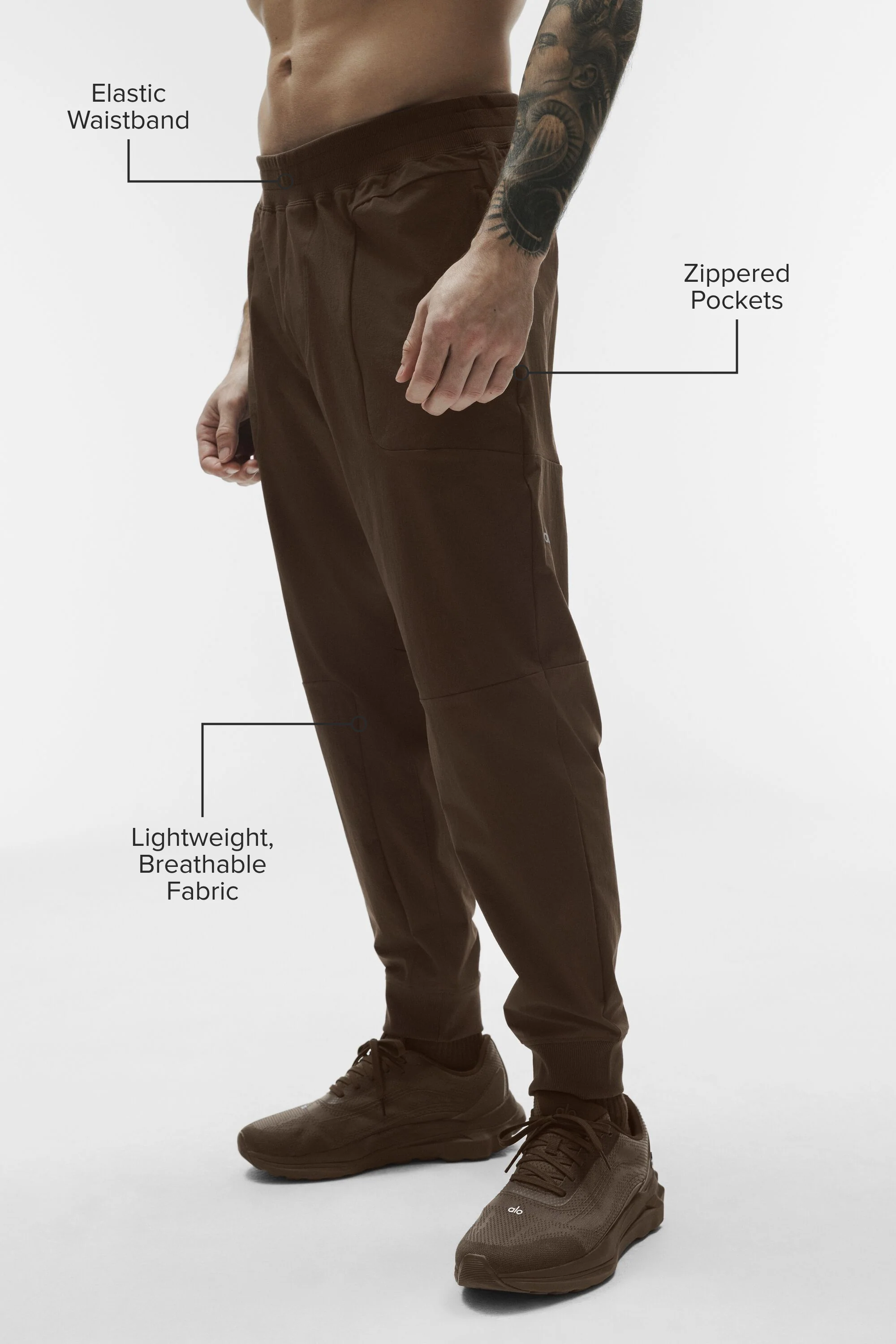 Co-Op-byxa Regular Fit i Espresso