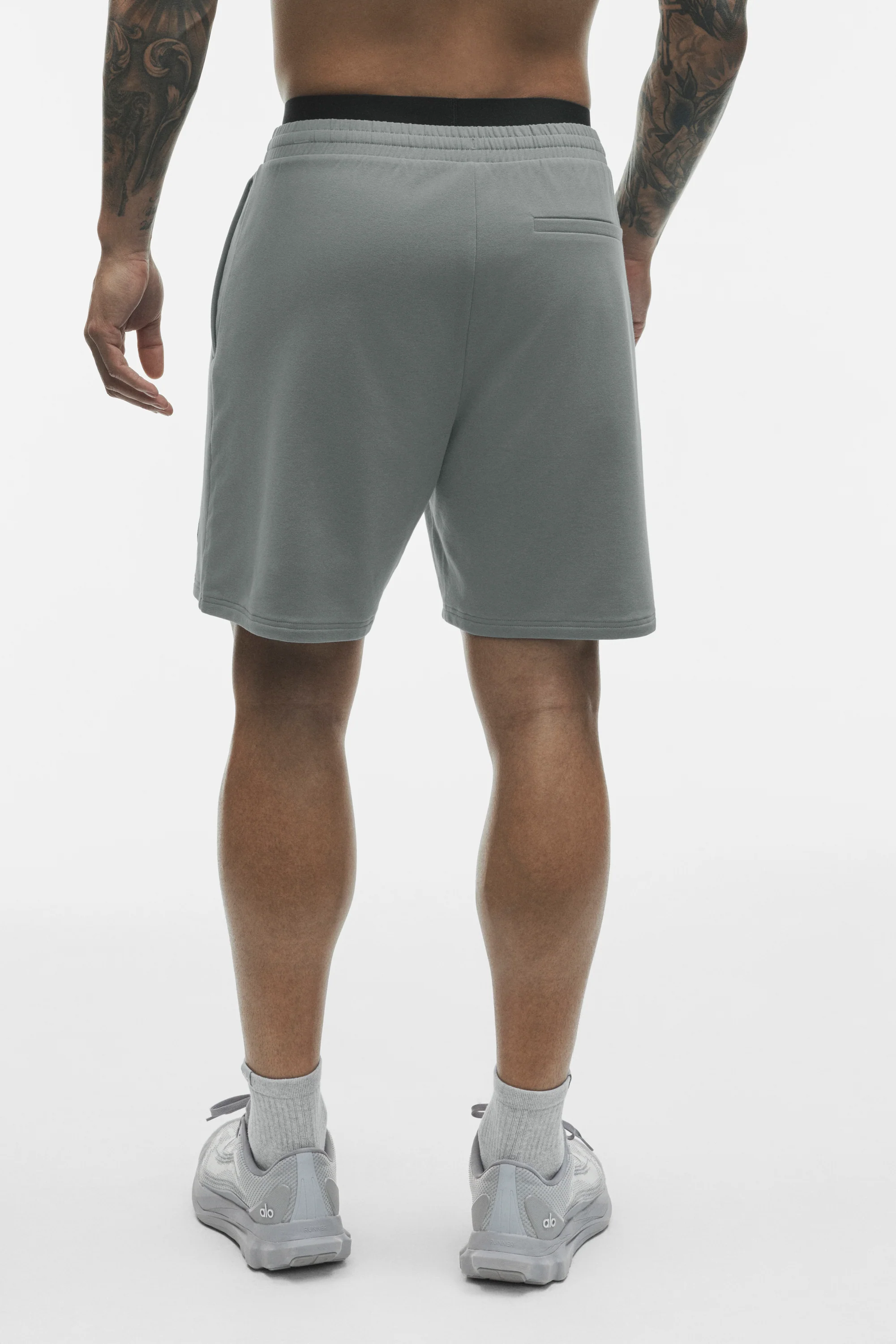 7 Inch Double Take Short in Monument Ultra-Soft Midweight Fabric